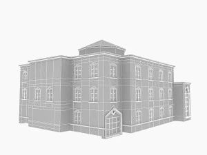 modern place of worship 3D Model