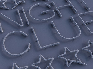 night club neon sign Modelo 3D