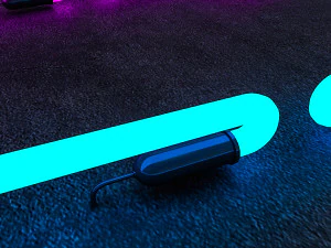 arrows neon sign 3D Model