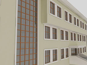 school 3D Model