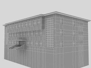 school 3D Model