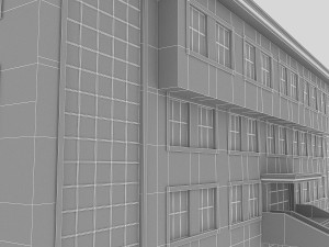 school Modelo 3D