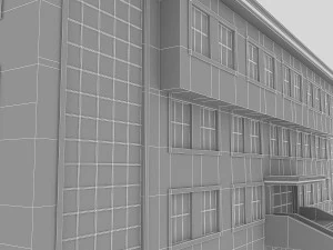 school 3D Model