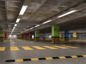 car park 3D Model