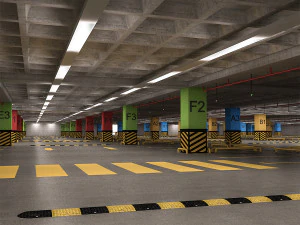 parcheggio Modello 3D