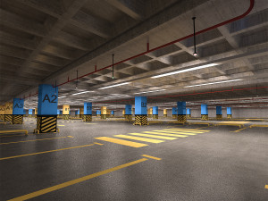 car park 3D Model