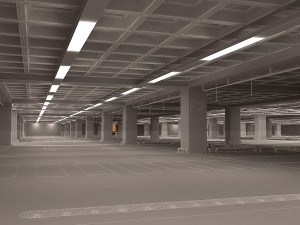 car park 3D Model