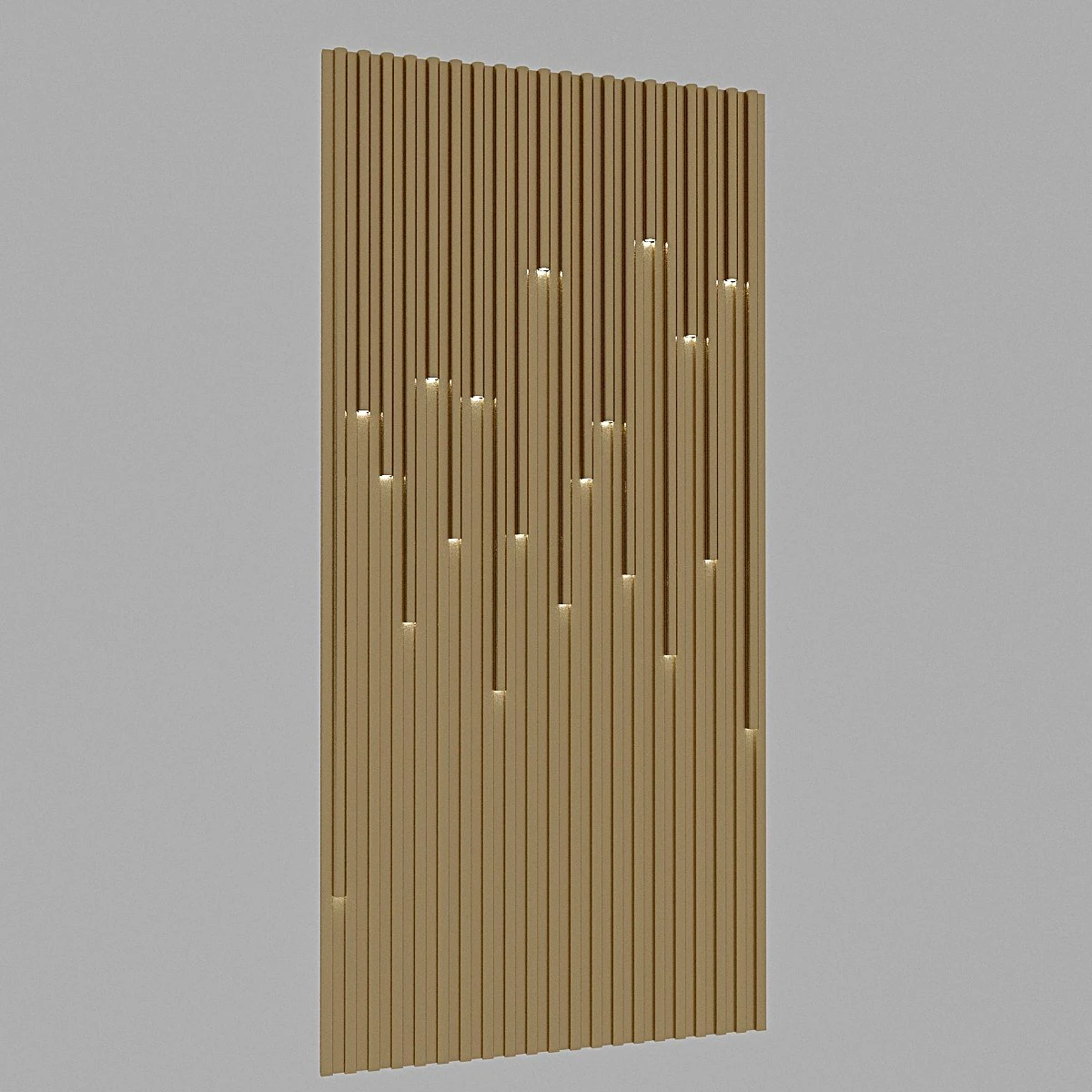 3d lighting wall panel 3D Model .c4d .max .obj .3ds .fbx .stl .blend 