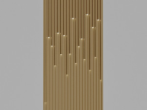 3d lighting wall panel 3D Model