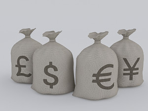 money bag 3Dモデル