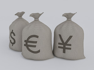 money bag Modelo 3D