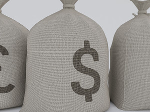 money bag Modelo 3D
