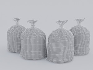 money bag Modelo 3D