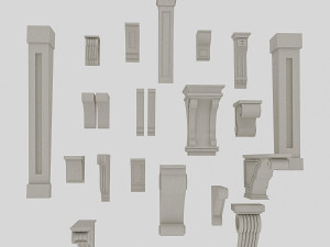 3d molding models 3D Модель