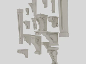3d molding models 3D Model