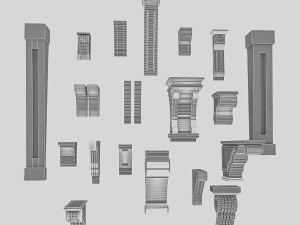 3d molding models 3D 模型