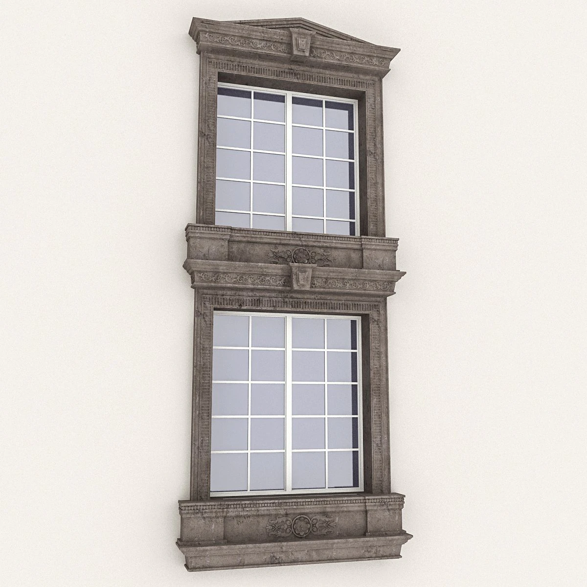 window frame 05 3D Model .c4d .max .obj .3ds .fbx .stl .blend 