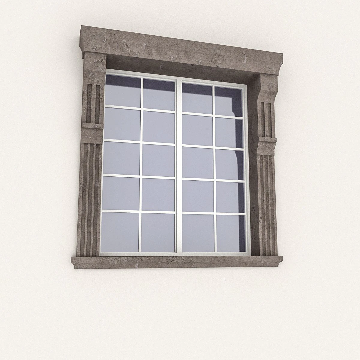 window frame 07 3D Model .c4d .max .obj .3ds .fbx .stl .blend 