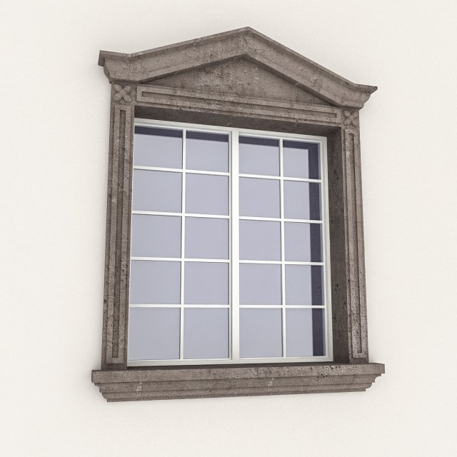 window frame 08 3D 모델 .c4d .max .obj .3ds .fbx .stl .blend