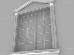 window frame 08 3D 모델