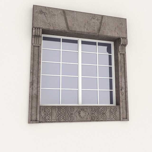 window frame 14 3Dモデル .c4d .max .obj .3ds .fbx .stl .blend 