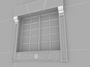 window frame 14 3Dモデル