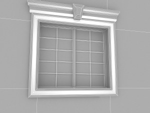 window frame 13 3D मॉडल