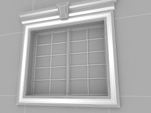 window frame 13 3D मॉडल