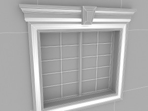window frame 13 3D मॉडल