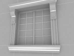 window frame 11 Modèle 3D