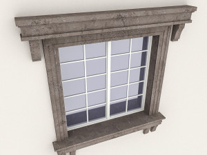 window frame 11 Modello 3D