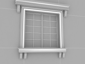 window frame 11 Modello 3D