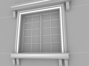 window frame 11 Modello 3D