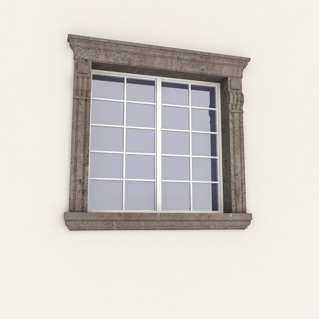 window frame 13 3D Model .c4d .max .obj .3ds .fbx .stl .blend 