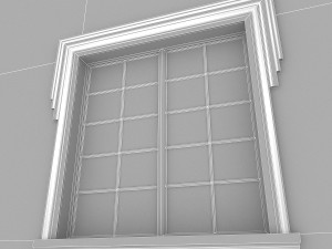 window frame 16 Modèle 3D