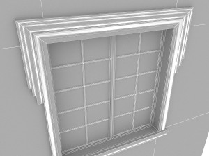 window frame 16 Modèle 3D