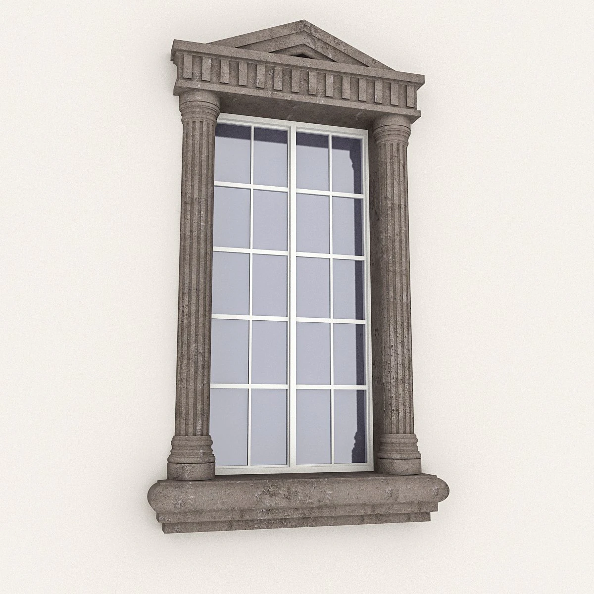 window frame 17 3D Model .c4d .max .obj .3ds .fbx .stl .blend 