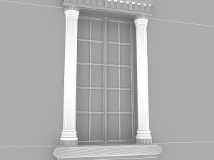 window frame 17 3D Модель