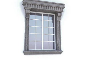 classic window collection 3D Model