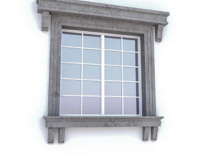 classic window collection 3D Model