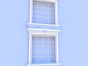 classic window collection 3D Model