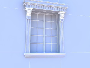 classic window collection Model 3D