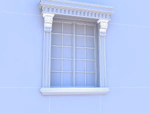 classic window collection 3D Model
