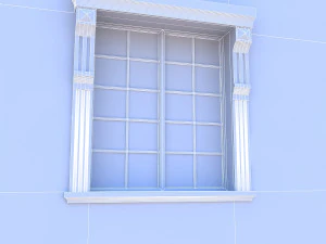 classic window collection 3D Model