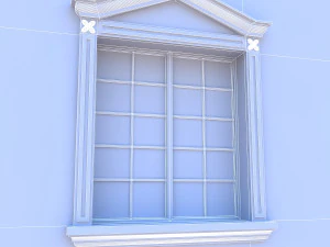classic window collection 3D Model