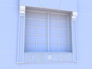 classic window collection 3D Model
