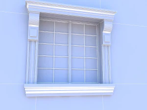 classic window collection 3D Model