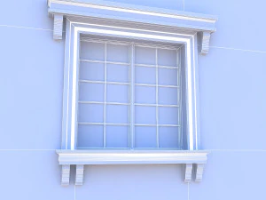 classic window collection 3D Model