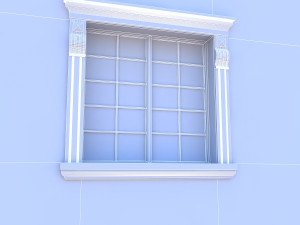 classic window collection Model 3D