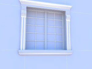 classic window collection 3D Model